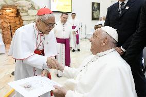 Pope Francis Meets Clergy and Religious - Singapore