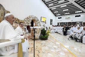 Pope Francis Meets Clergy and Religious - Singapore