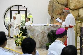 Pope Francis Meets Clergy and Religious - Singapore