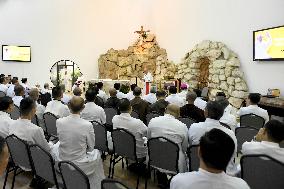 Pope Francis Meets Clergy and Religious - Singapore