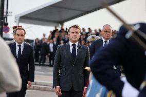 Macron And Philippe Remember Bloody Liberation Of Le Havre