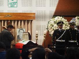 Funeral Of Former Peruvian President Alberto Fujimori