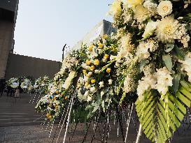 Funeral Of Former Peruvian President Alberto Fujimori