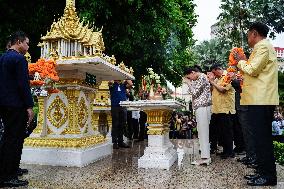 Thai Prime Minister Paetongtarn Shinawatra.