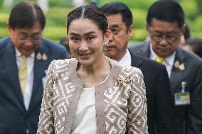 Thai Prime Minister Paetongtarn Shinawatra.