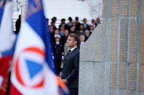 Macron And Philippe Remember Bloody Liberation Of Le Havre