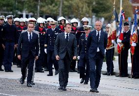 Macron And Philippe Remember Bloody Liberation Of Le Havre