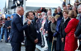 Macron And Philippe Remember Bloody Liberation Of Le Havre