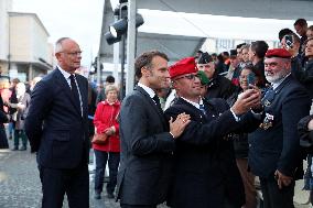 Macron And Philippe Remember Bloody Liberation Of Le Havre