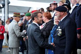 Macron And Philippe Remember Bloody Liberation Of Le Havre