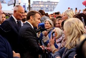 Macron And Philippe Remember Bloody Liberation Of Le Havre