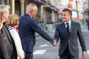 Macron And Philippe Remember Bloody Liberation Of Le Havre