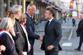 Macron And Philippe Remember Bloody Liberation Of Le Havre