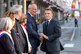 Macron And Philippe Remember Bloody Liberation Of Le Havre