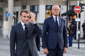 Macron And Philippe Remember Bloody Liberation Of Le Havre