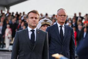 Macron And Philippe Remember Bloody Liberation Of Le Havre