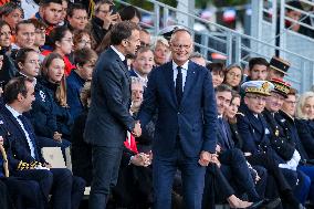 Macron And Philippe Remember Bloody Liberation Of Le Havre