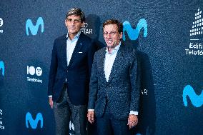 Rafael Nadal Inaugurates The New Movistar Space - Madrid