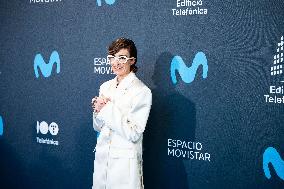 Rafael Nadal Inaugurates The New Movistar Space - Madrid