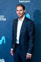 Rafael Nadal Inaugurates The New Movistar Space - Madrid