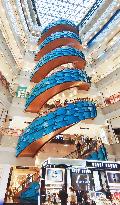 Asia's First Spiral Escalator in Shanghai