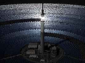 Solar Power Plant Under Construction - China