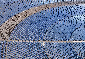 Solar Power Plant Under Construction - China