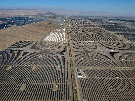 Solar Power Plant Under Construction - China