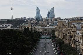 F1 Grand Prix Of Azerbaijan 2024 Practice 1