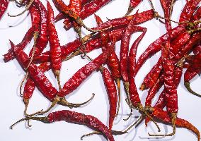 Capsicum Annuum - Dried Hot Peppers