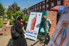 Assembly Elections Awareness Campaign In Kashmir