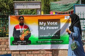 Assembly Elections Awareness Campaign In Kashmir