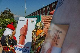 Assembly Elections Awareness Campaign In Kashmir