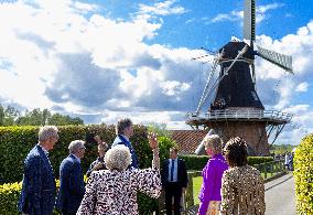 Princess Beatrix At Corn And Peel Mill Reopening - Noordbroek