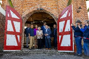 Princess Beatrix At Corn And Peel Mill Reopening - Noordbroek