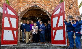 Princess Beatrix At Corn And Peel Mill Reopening - Noordbroek