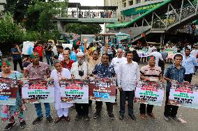 Protest Against The Atrocities Inflicted On Hindus - Dhaka