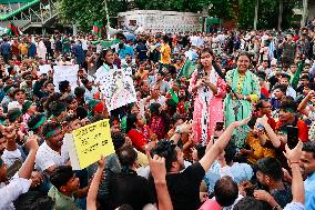 Protest Against The Atrocities Inflicted On Hindus - Dhaka