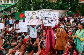 Protest Against The Atrocities Inflicted On Hindus - Dhaka