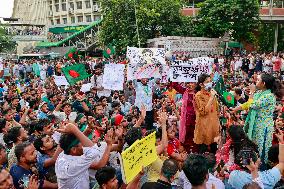 Protest Against The Atrocities Inflicted On Hindus - Dhaka