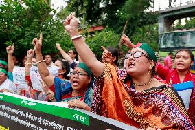 Protest Against The Atrocities Inflicted On Hindus - Dhaka