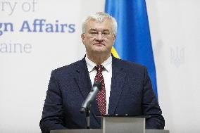 Joint news conference of Ukrainian and Lithuanian FMs in Kyiv