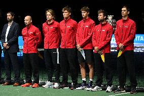 2024 Davis Cup Finals Group Stage Bologna - Italy v Belgium