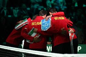 2024 Davis Cup Finals Group Stage Bologna - Italy v Belgium