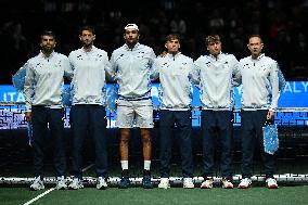 2024 Davis Cup Finals Group Stage Bologna - Italy v Belgium