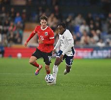 England v Austria - U21 International Friendly