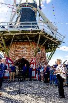 Princess Beatrix At Corn And Peel Mill Reopening - Noordsta