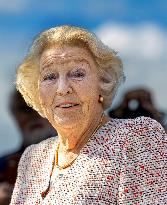 Princess Beatrix At Corn And Peel Mill Reopening - Noordsta