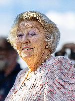 Princess Beatrix At Corn And Peel Mill Reopening - Noordsta