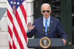 President Biden Speak At A Black Excellance Brunch At The White House